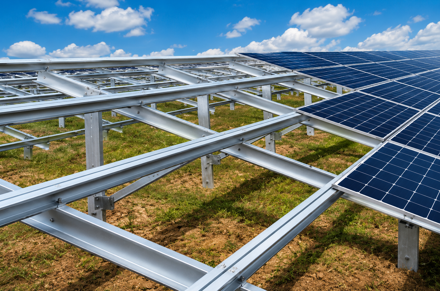 Solar Module Mounting Structure